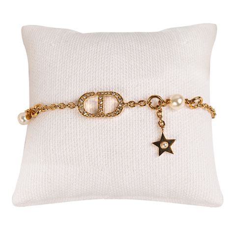 pearl bracelet dior|christian dior studded friendship bracelet.